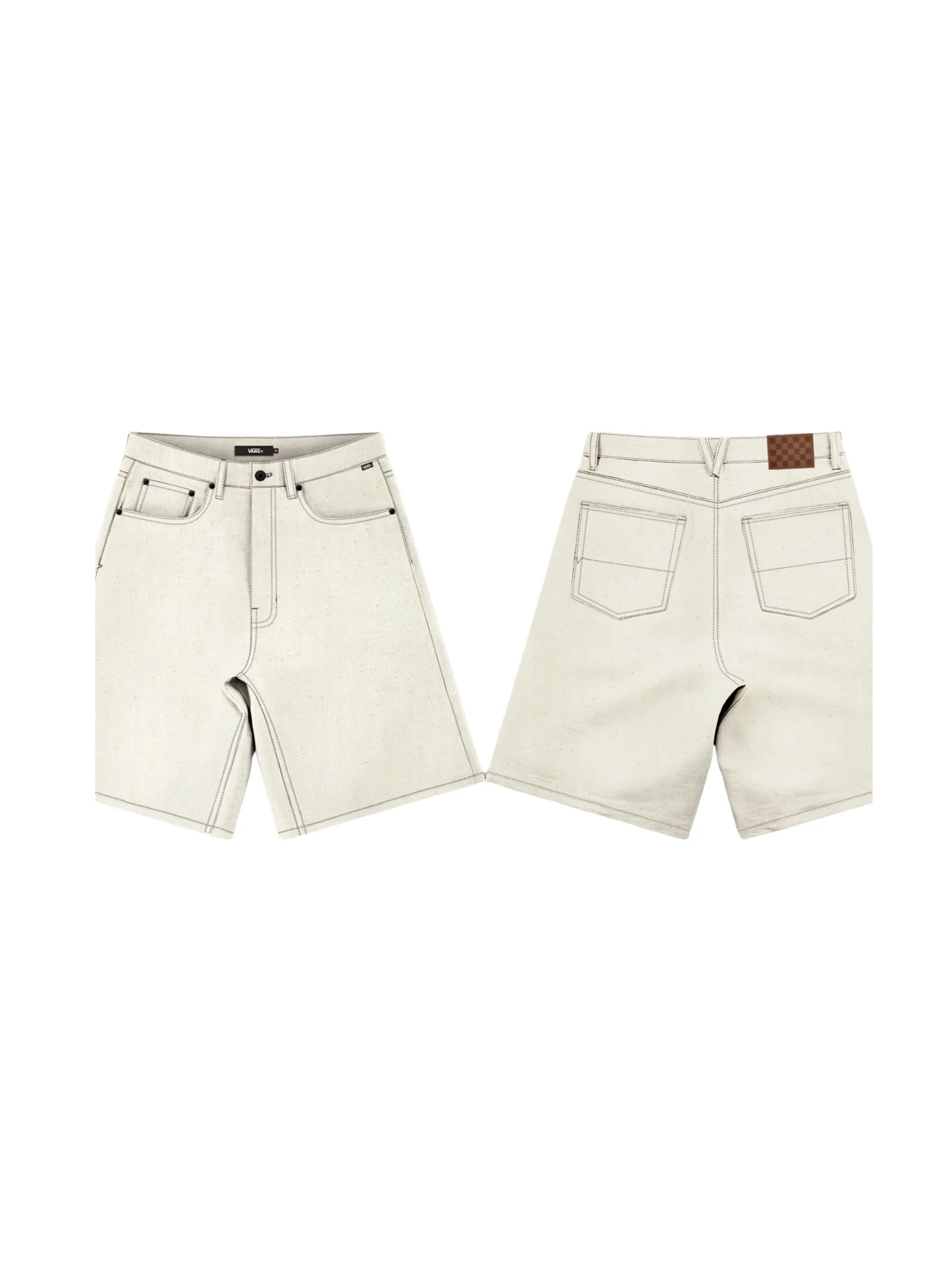 Bermuda Vans bianco