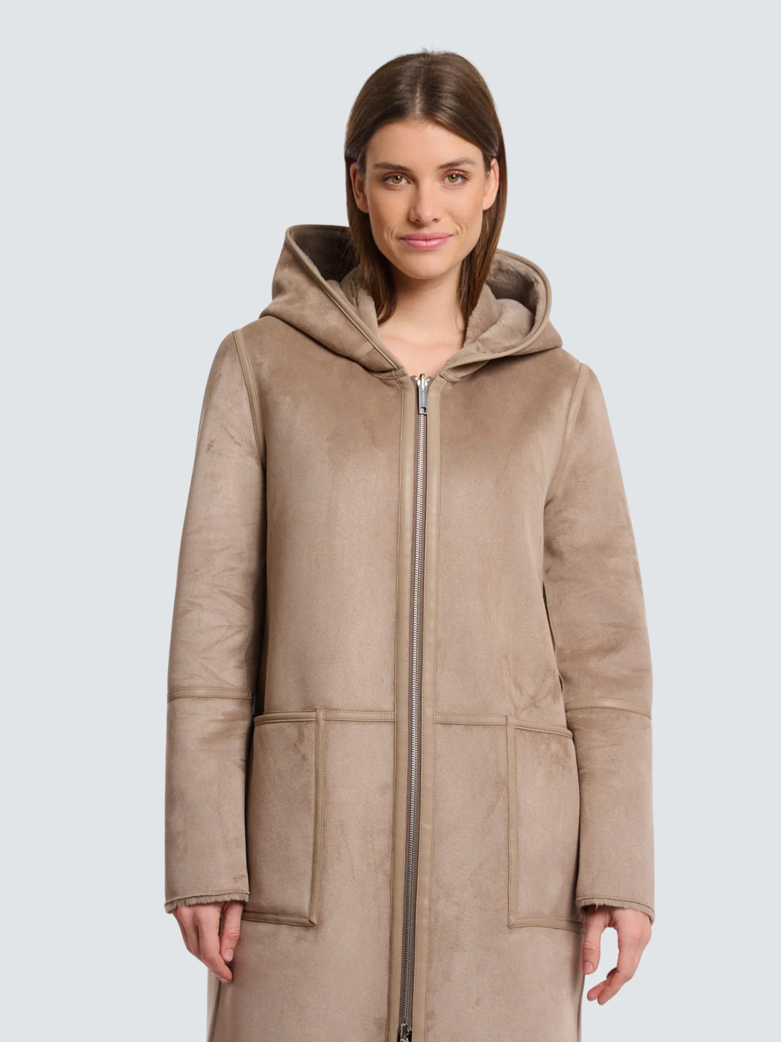 Cappotto "Ova reversible coat" Rino & Pelle marrone