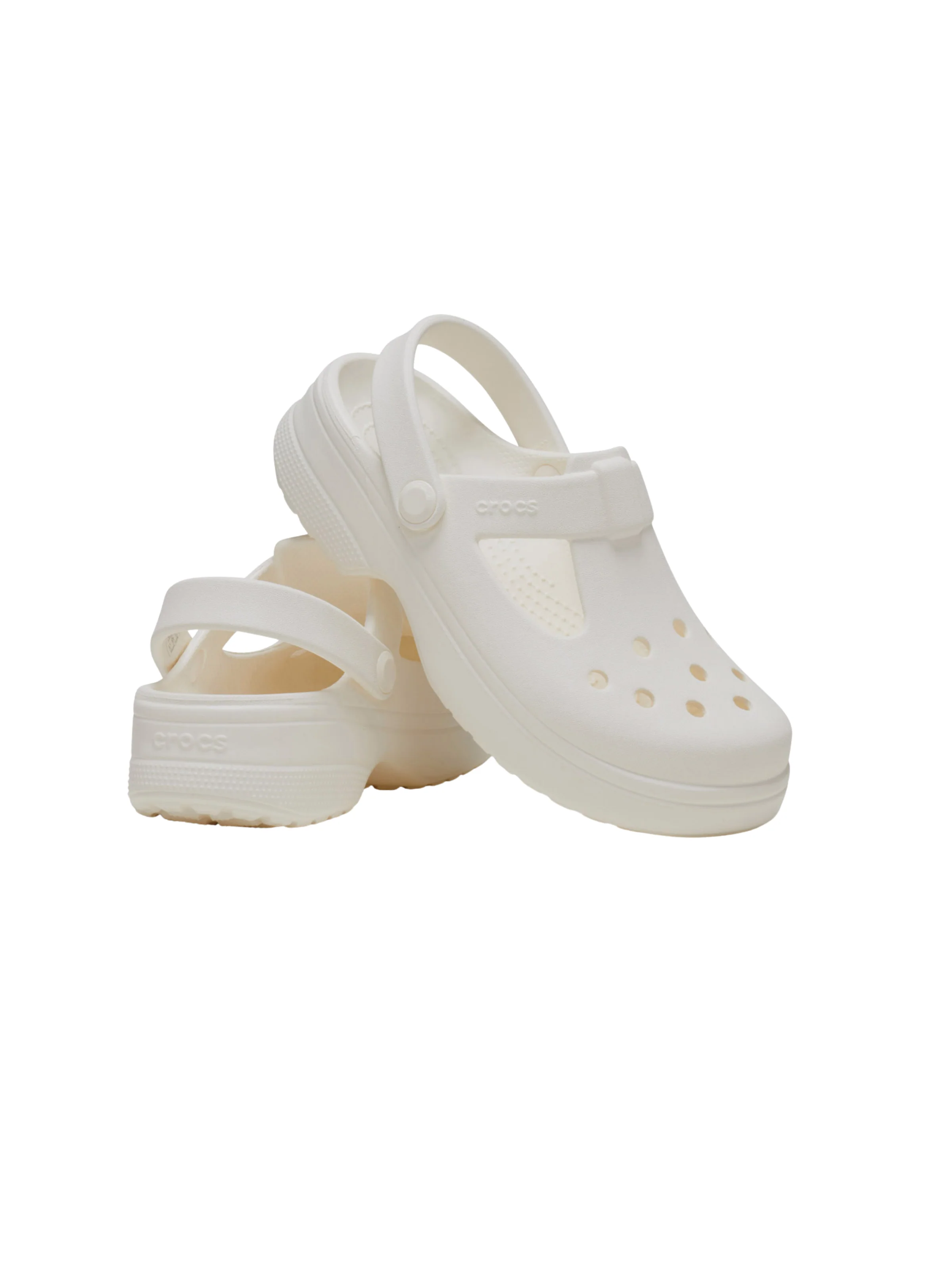 Ciabatte "Classic Mary Jane Clog K" Crocs bianche - Image 3