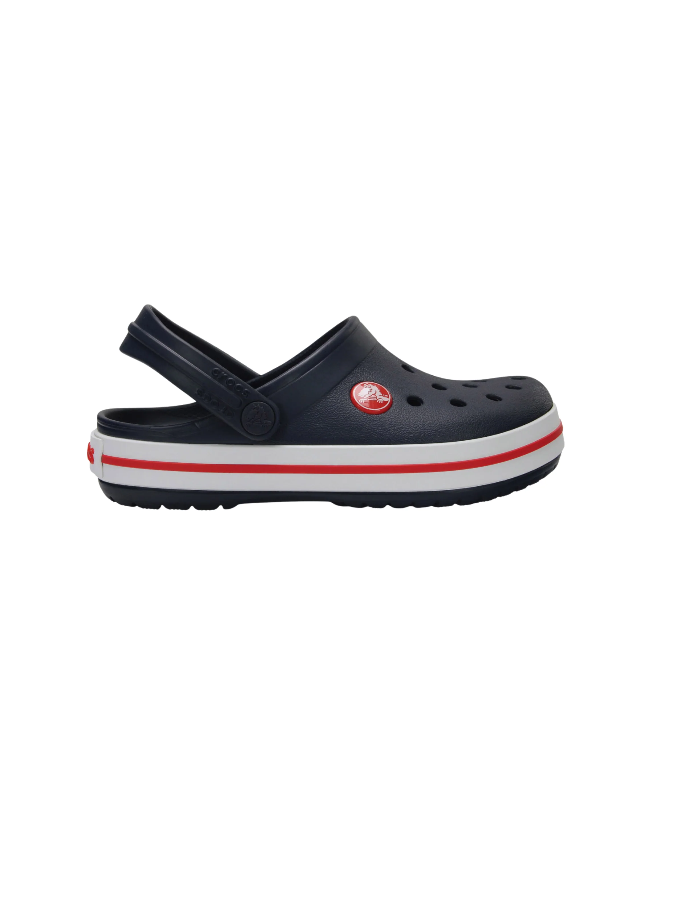 Ciabatte "Crocband Clog T" Crocs blu con bande a contrasto