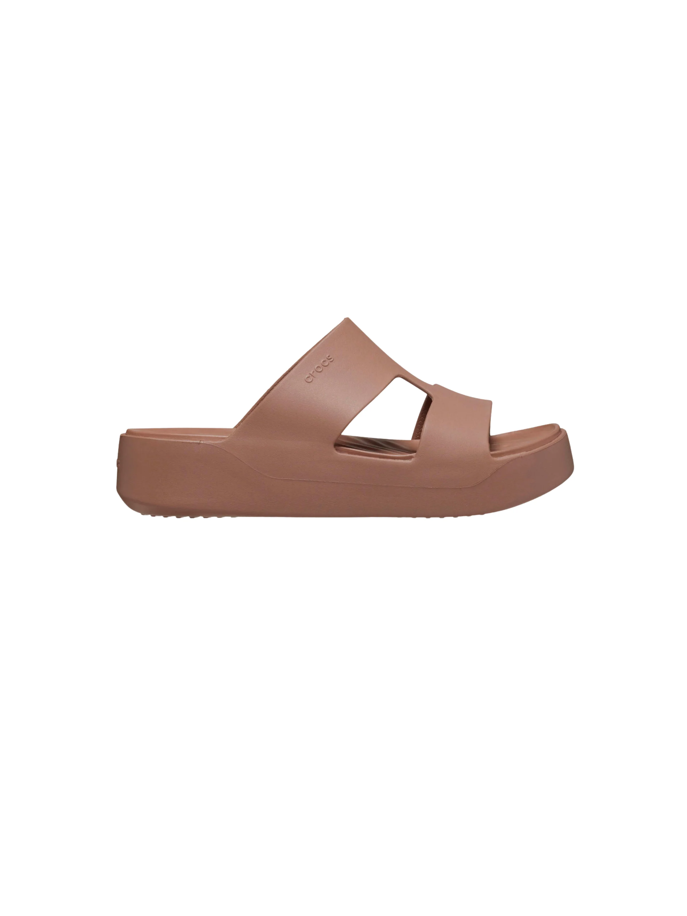 Ciabatte "Getaway Platform H-Strap W" Crocs marrone
