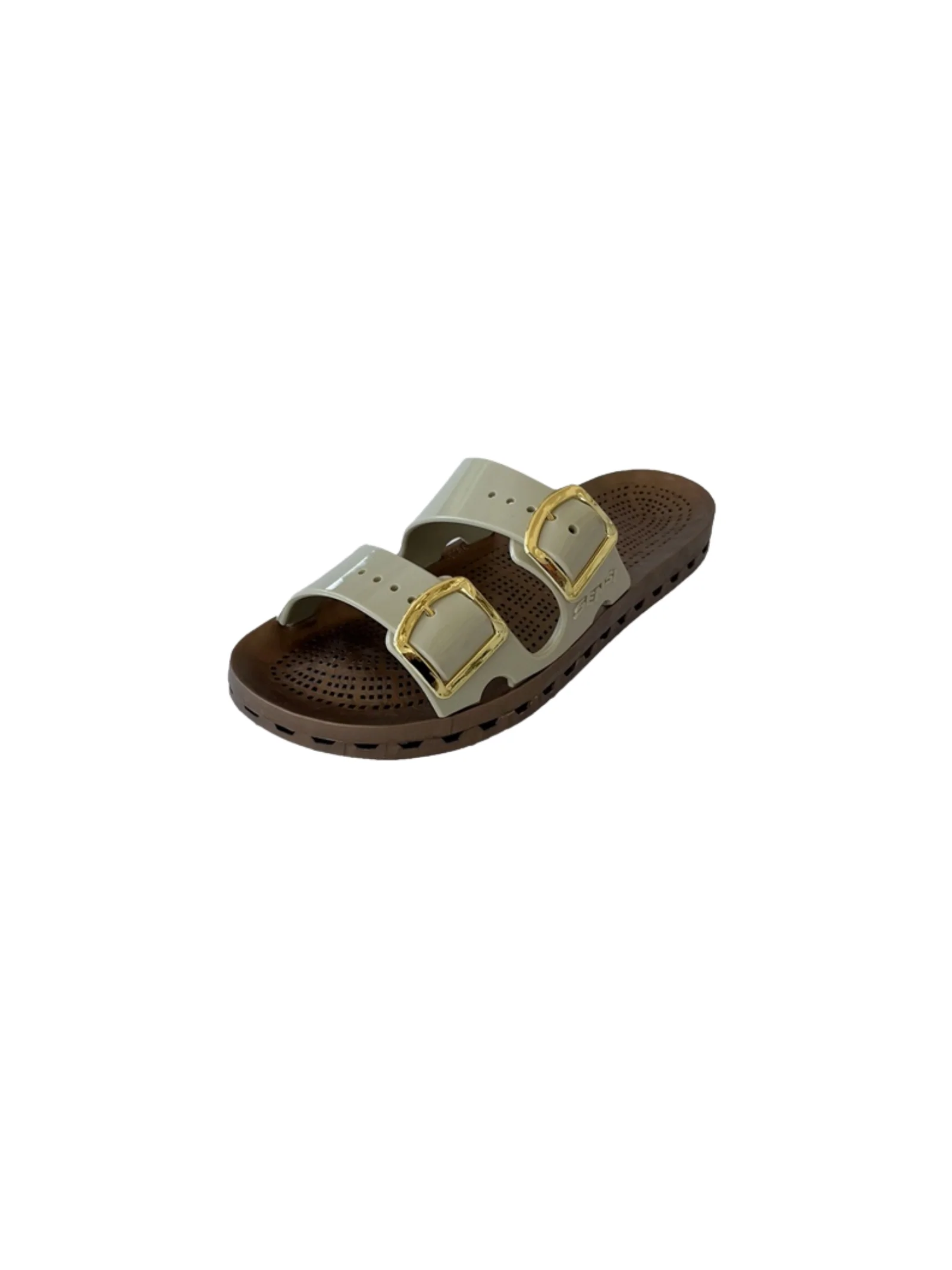 Ciabatte "La jolla prestige" Sensi beige con suola in contrasto