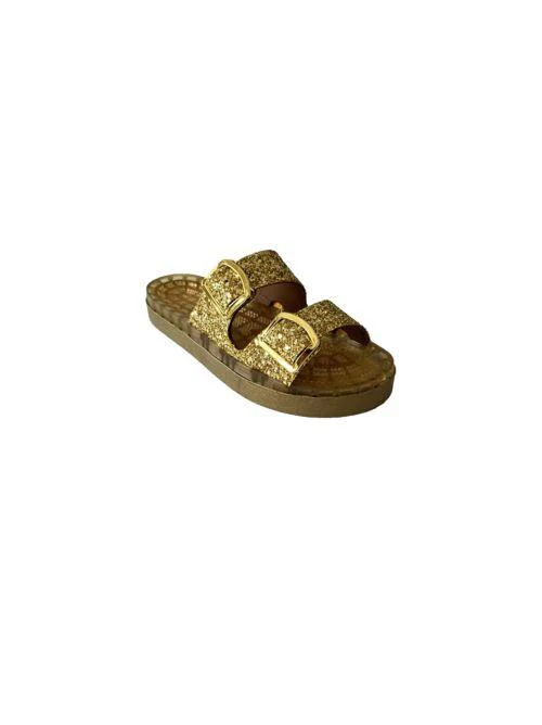 Ciabatte "La jolla Sublime" Sensi oro con glitter