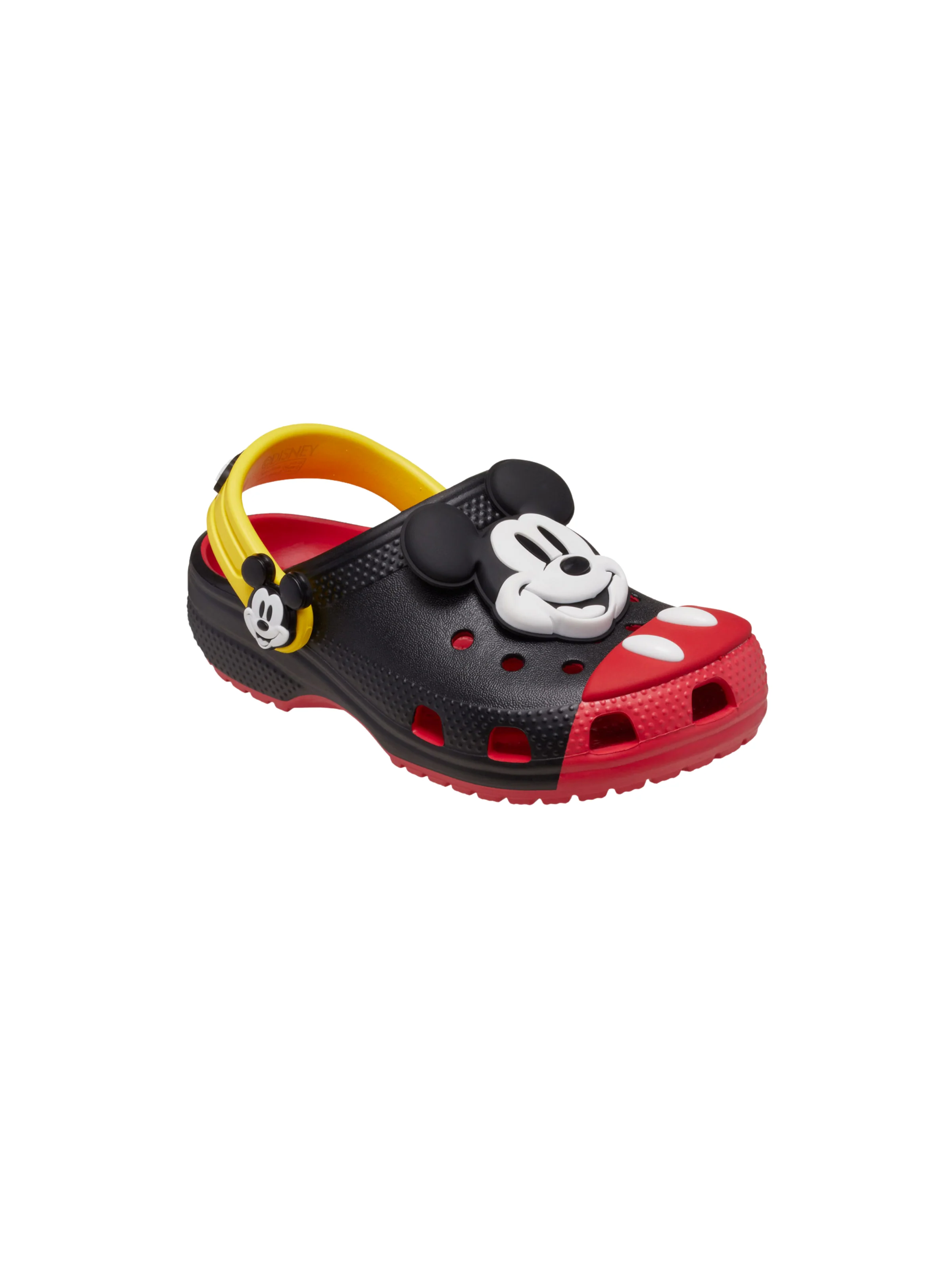 Ciabatte "Mickey Mouse Classic Clog K" Crocs nere e rosse - Image 2