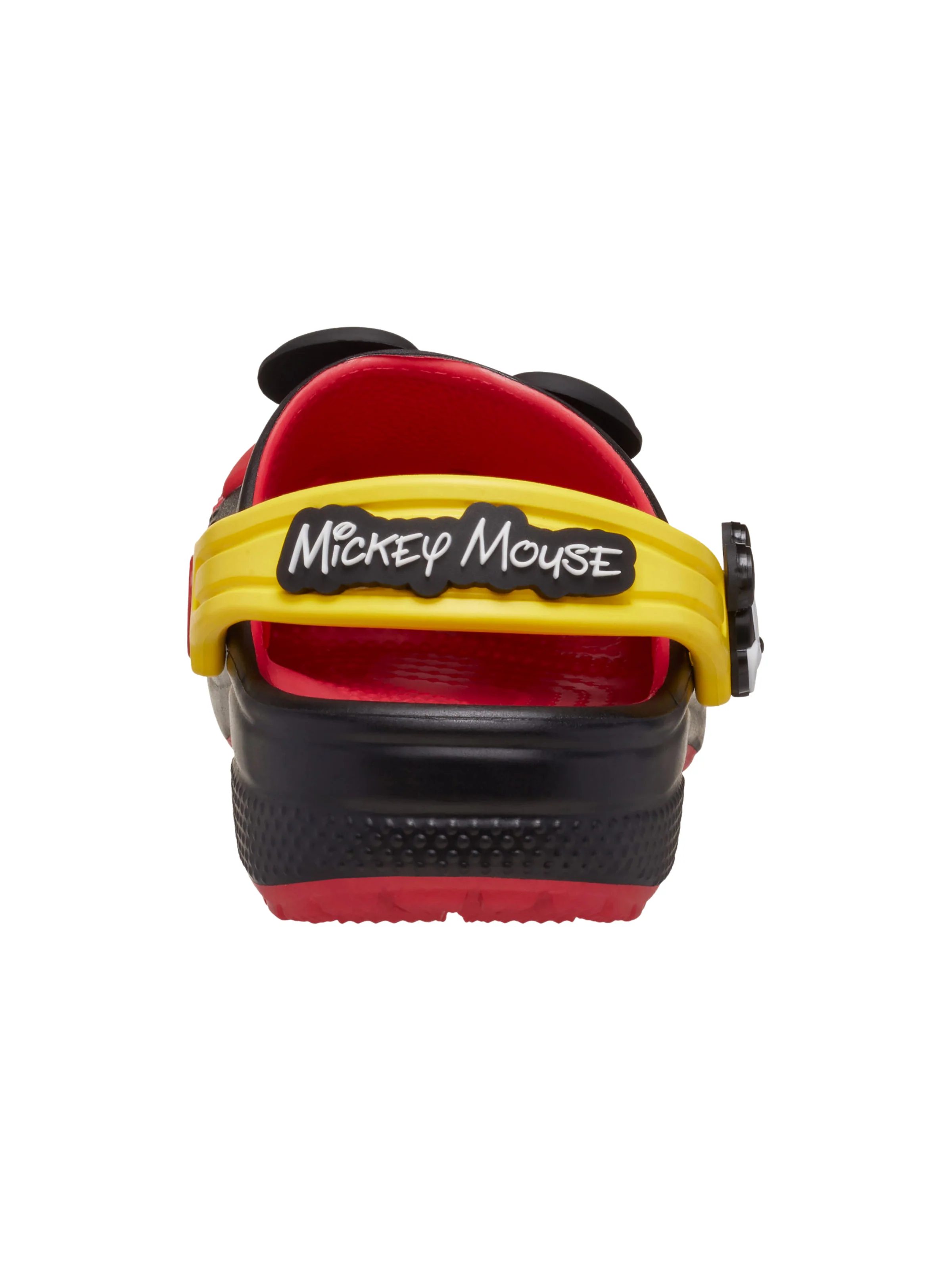 Ciabatte "Mickey Mouse Classic Clog T" Crocs rosse e nere - Image 6