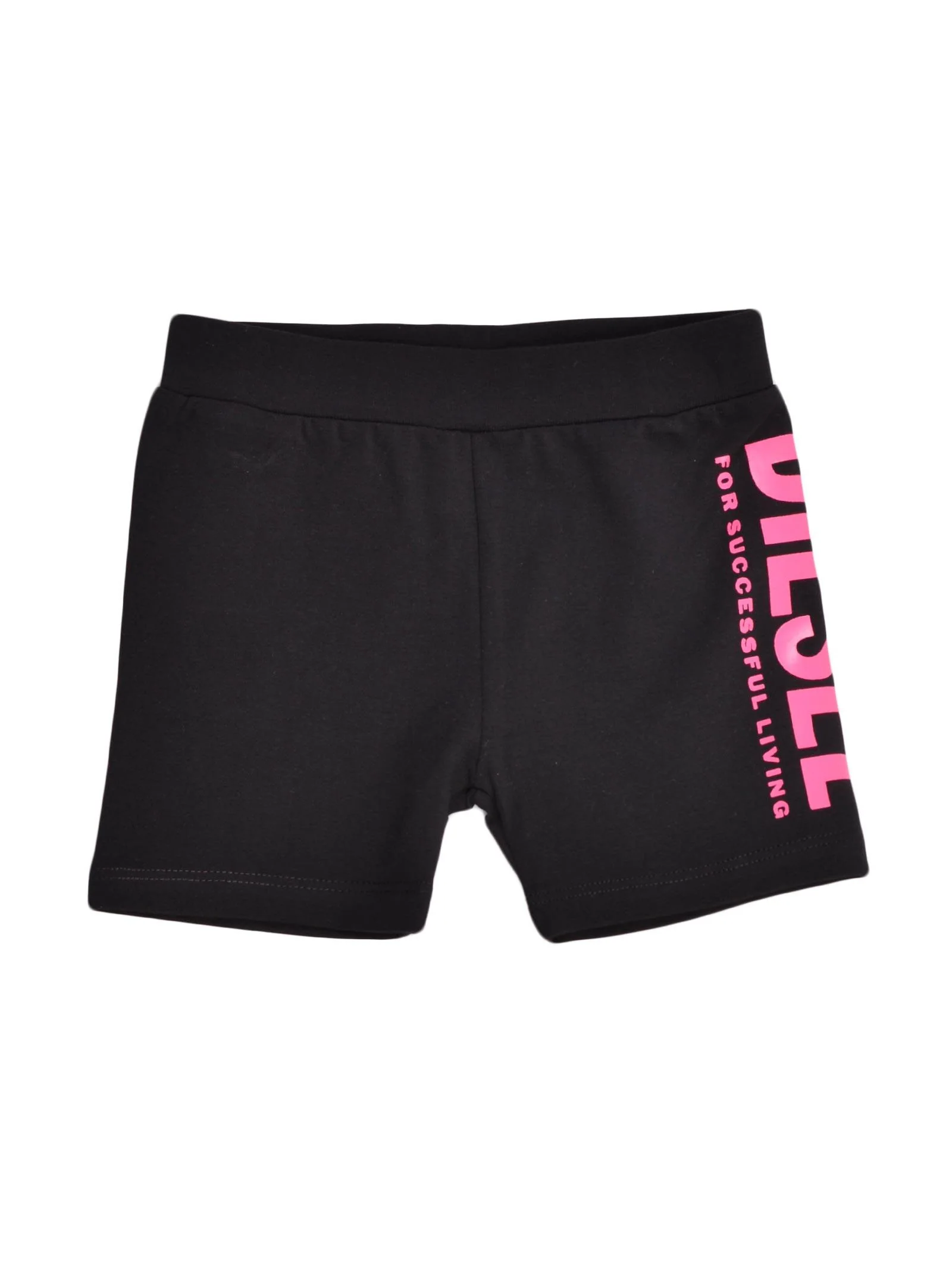 Shorts tuta slim nero