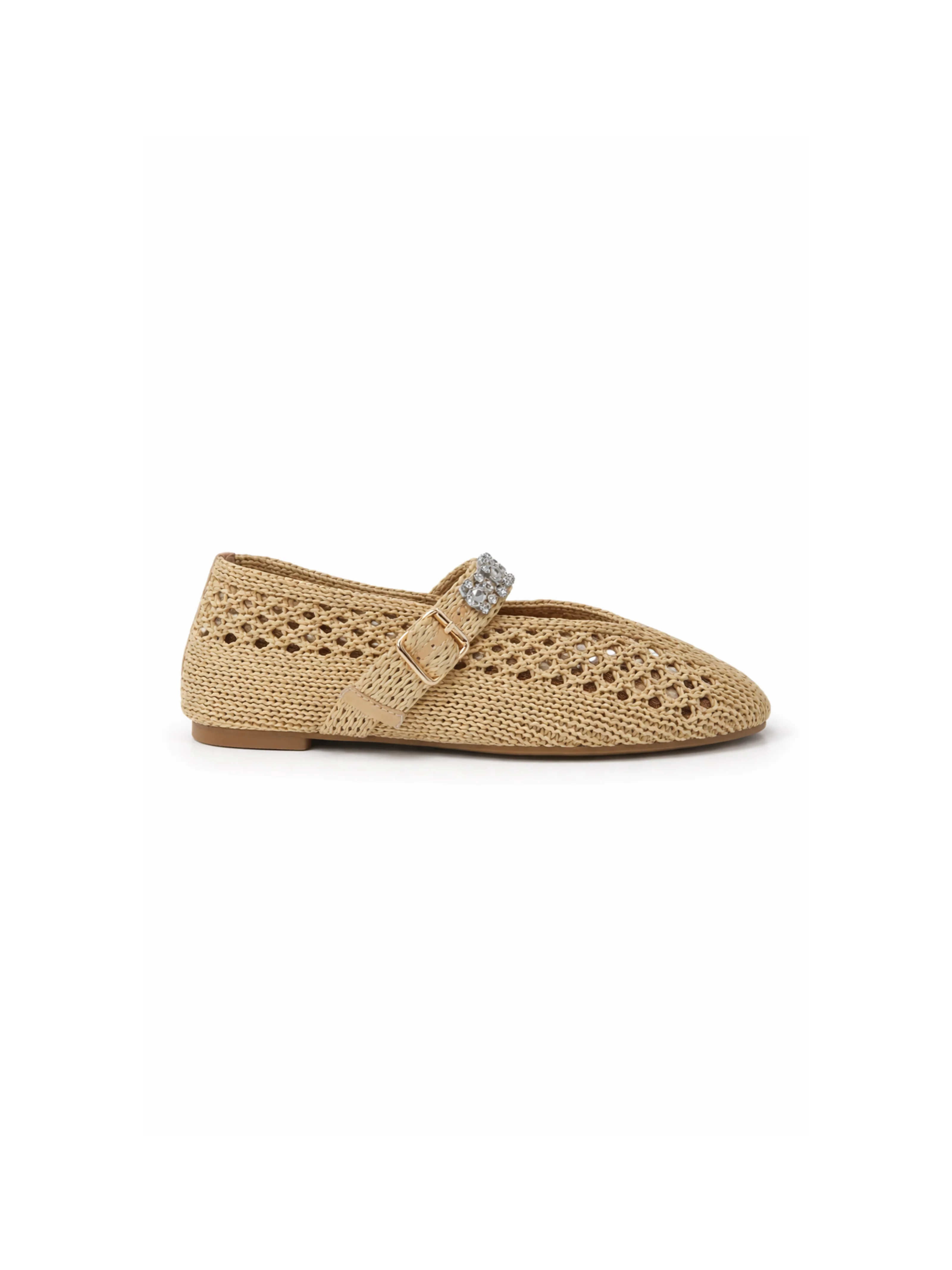 Espradillas Pho Firenze beige con cinturino gioiello
