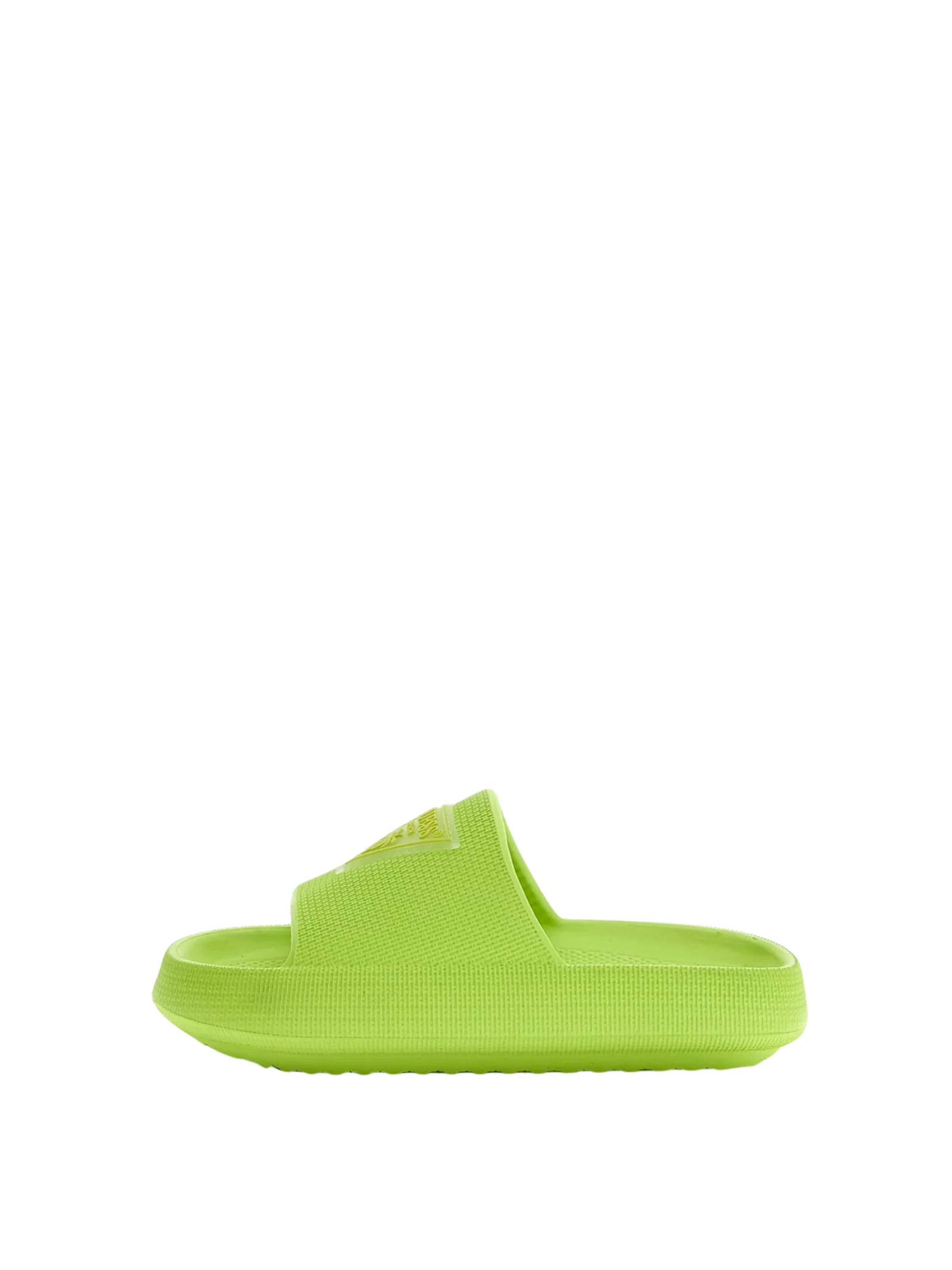 Ciabatte Guess verde con logo su fascia - Image 2