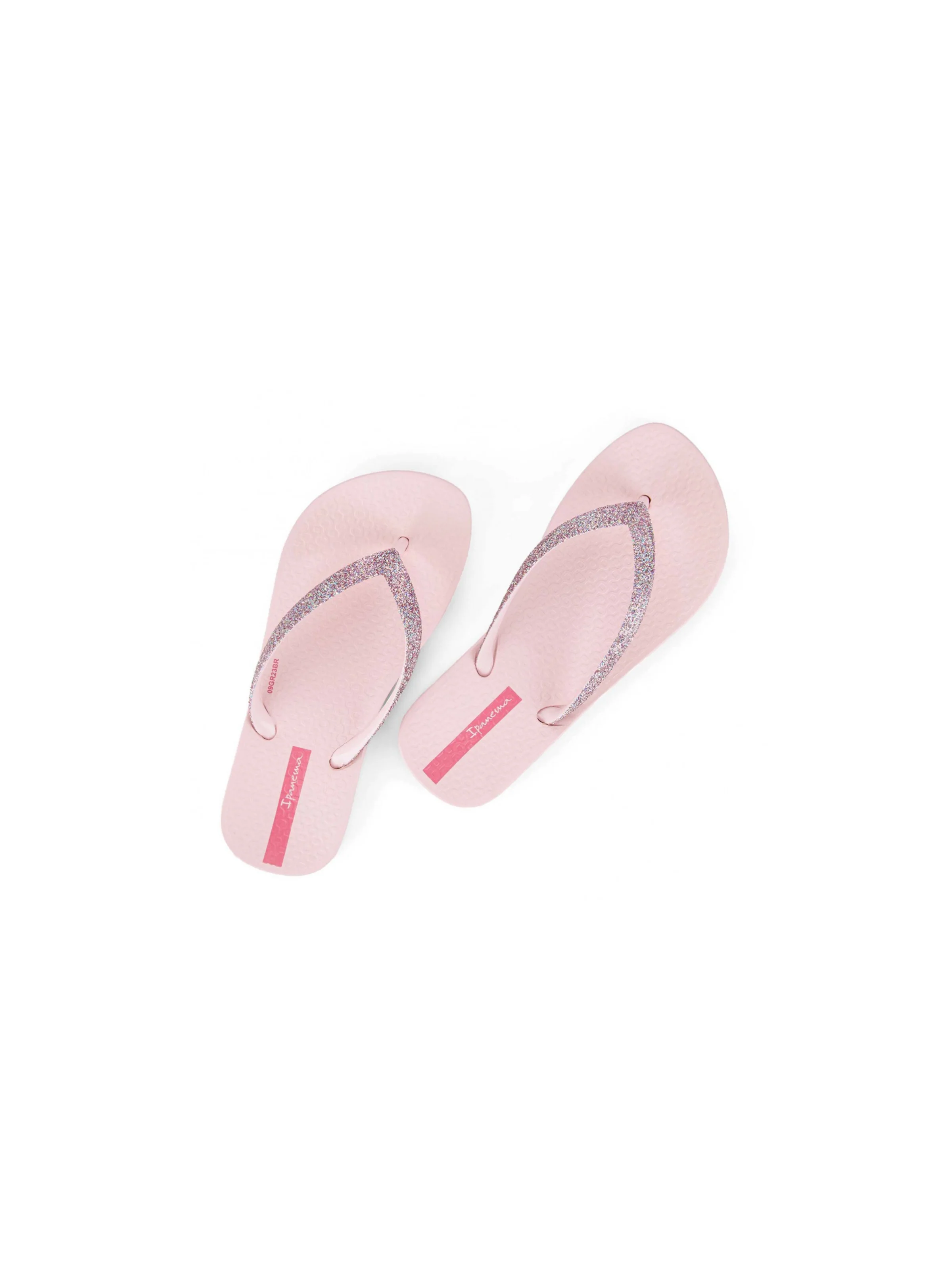 Infradito "Anatomica Lolita" Ipanema rosa con glitter - Image 2