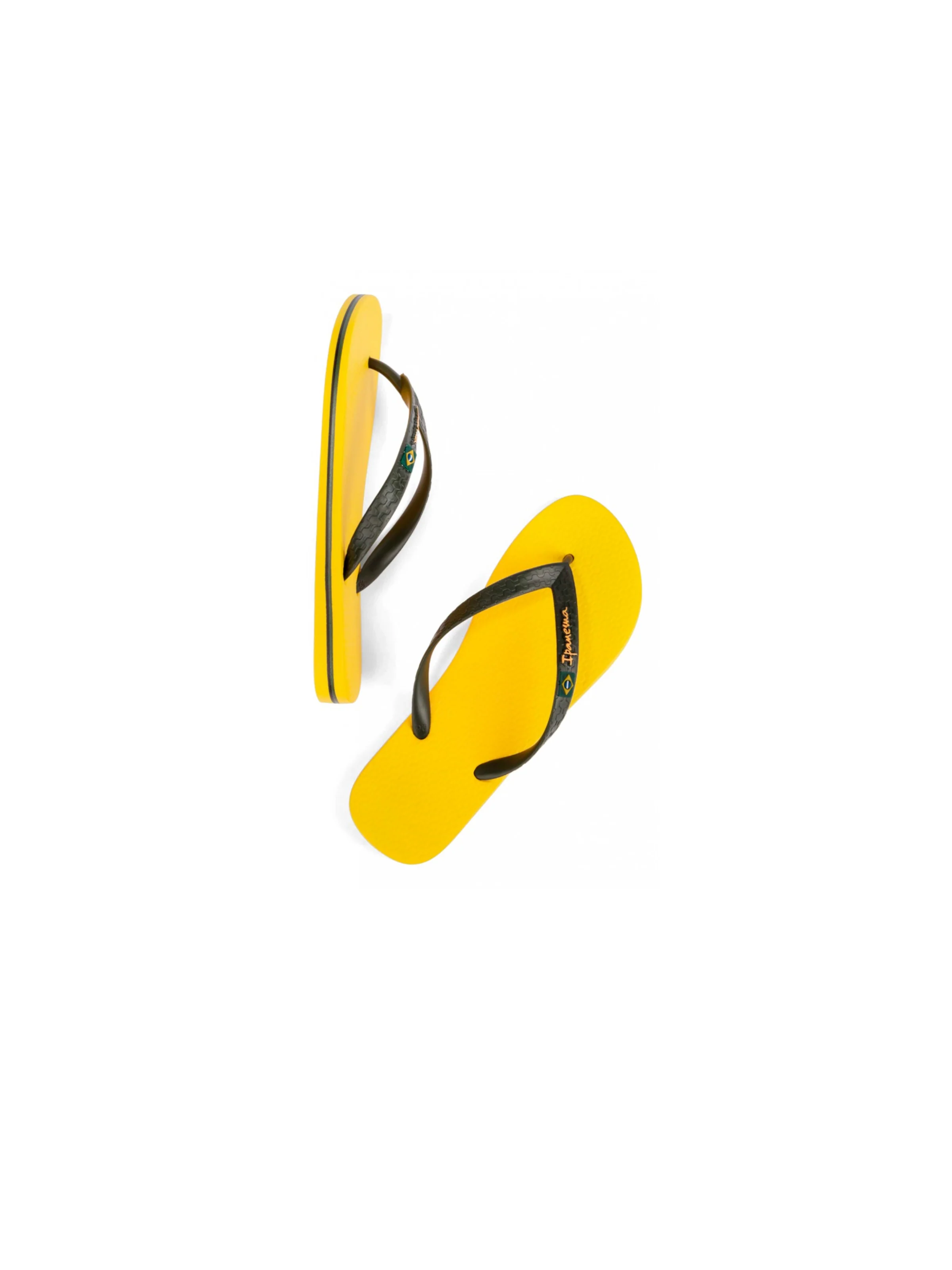 Infradito "Clas Brasil II" Ipanema giallo con inserti blu - Image 2