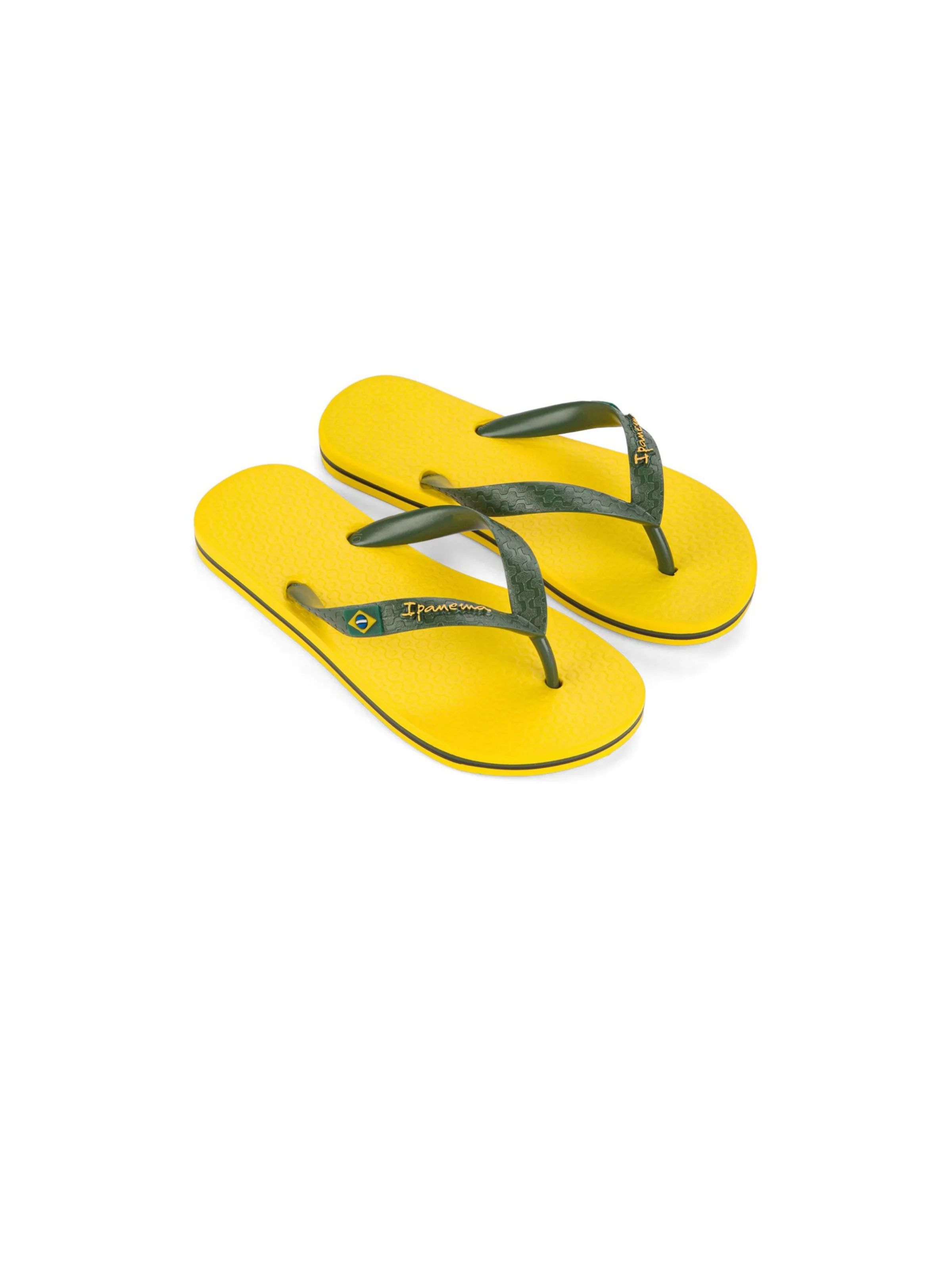 Infradito "Clas Brasil II" Ipanema giallo e verde
