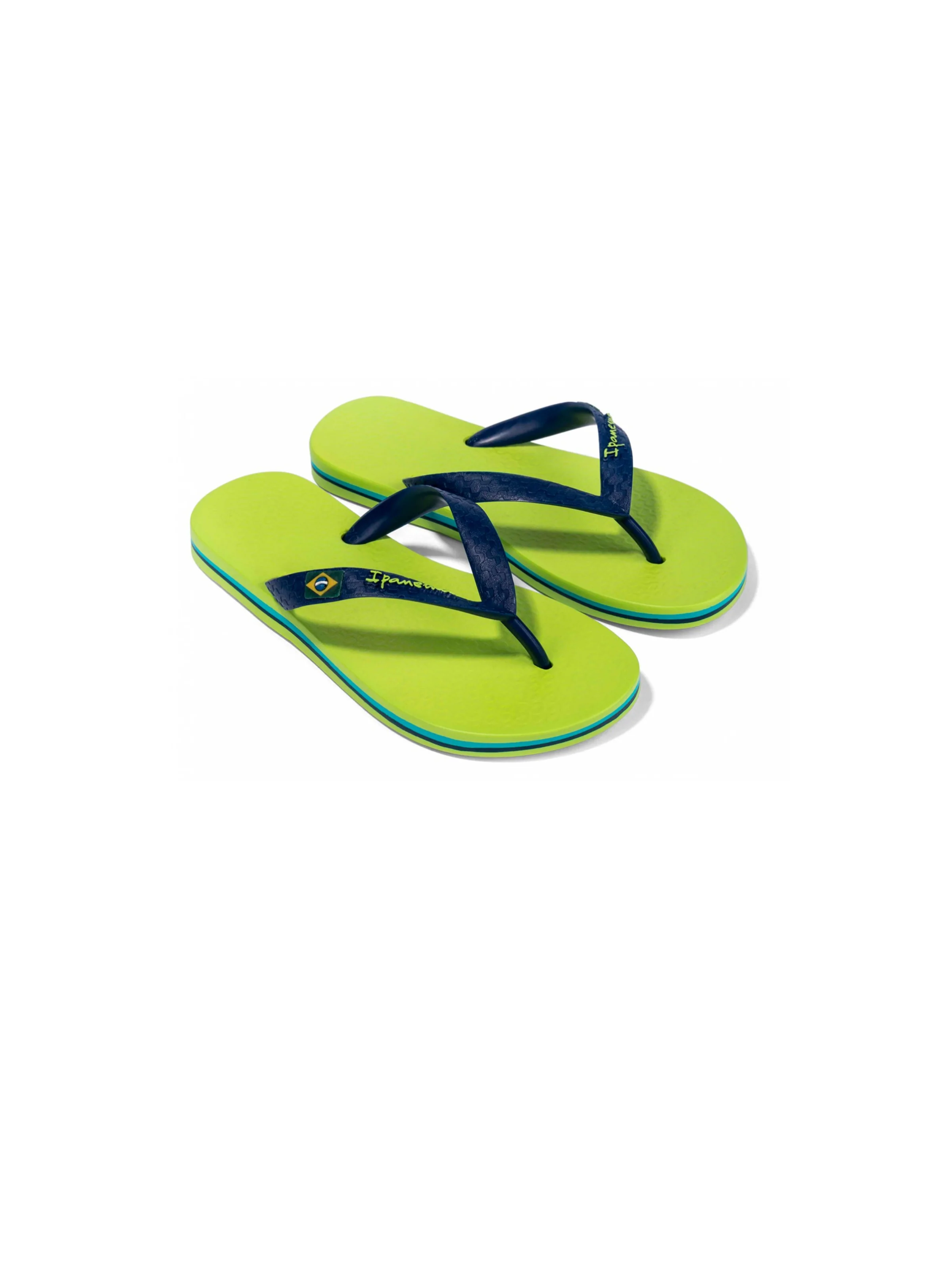 Infradito "Clas Brasil II" Ipanema verde e blu