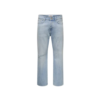 Jeans Only & Sons azzurro con strappi