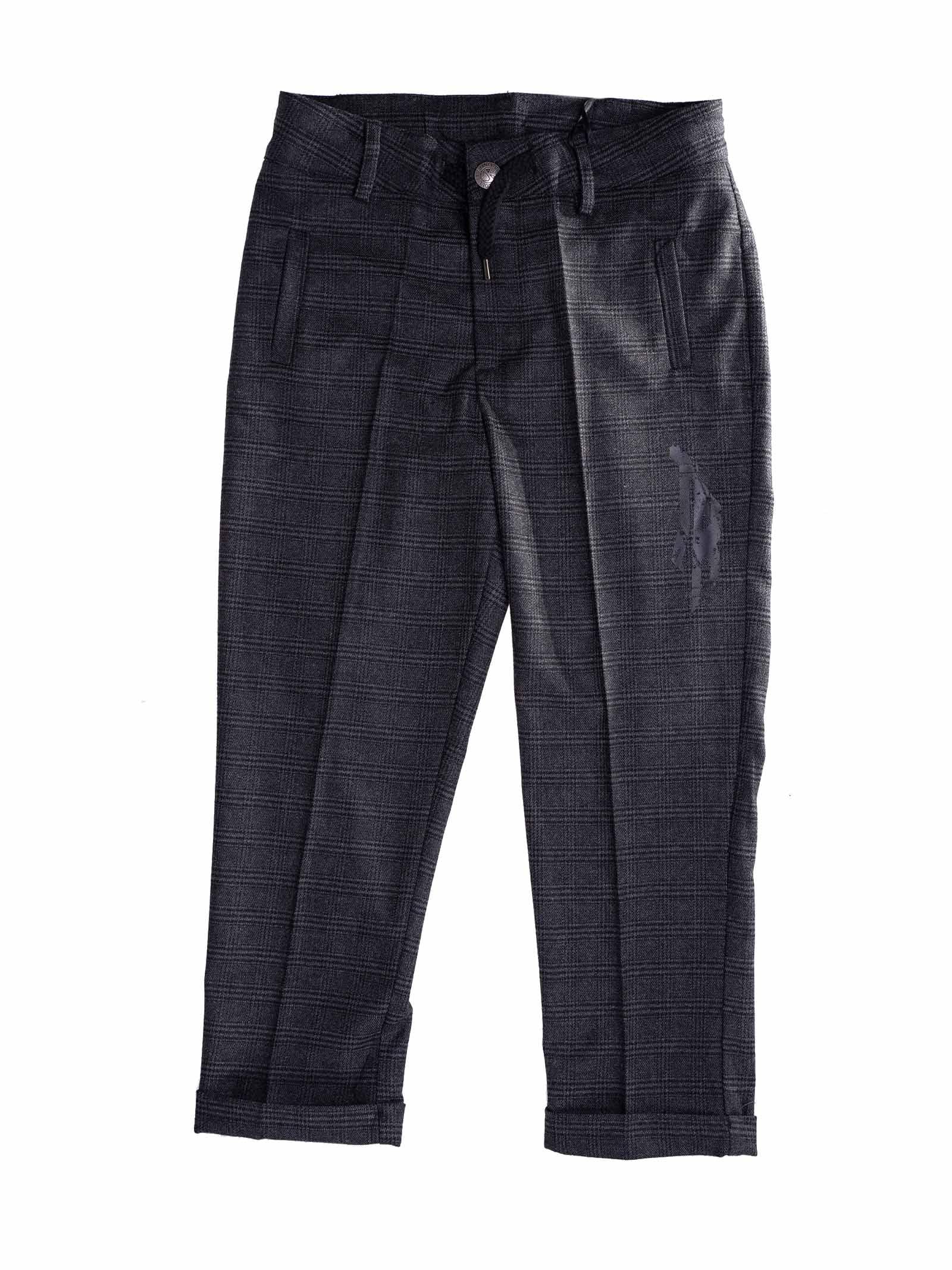 Pantalone grigio principe di galles John Richmond