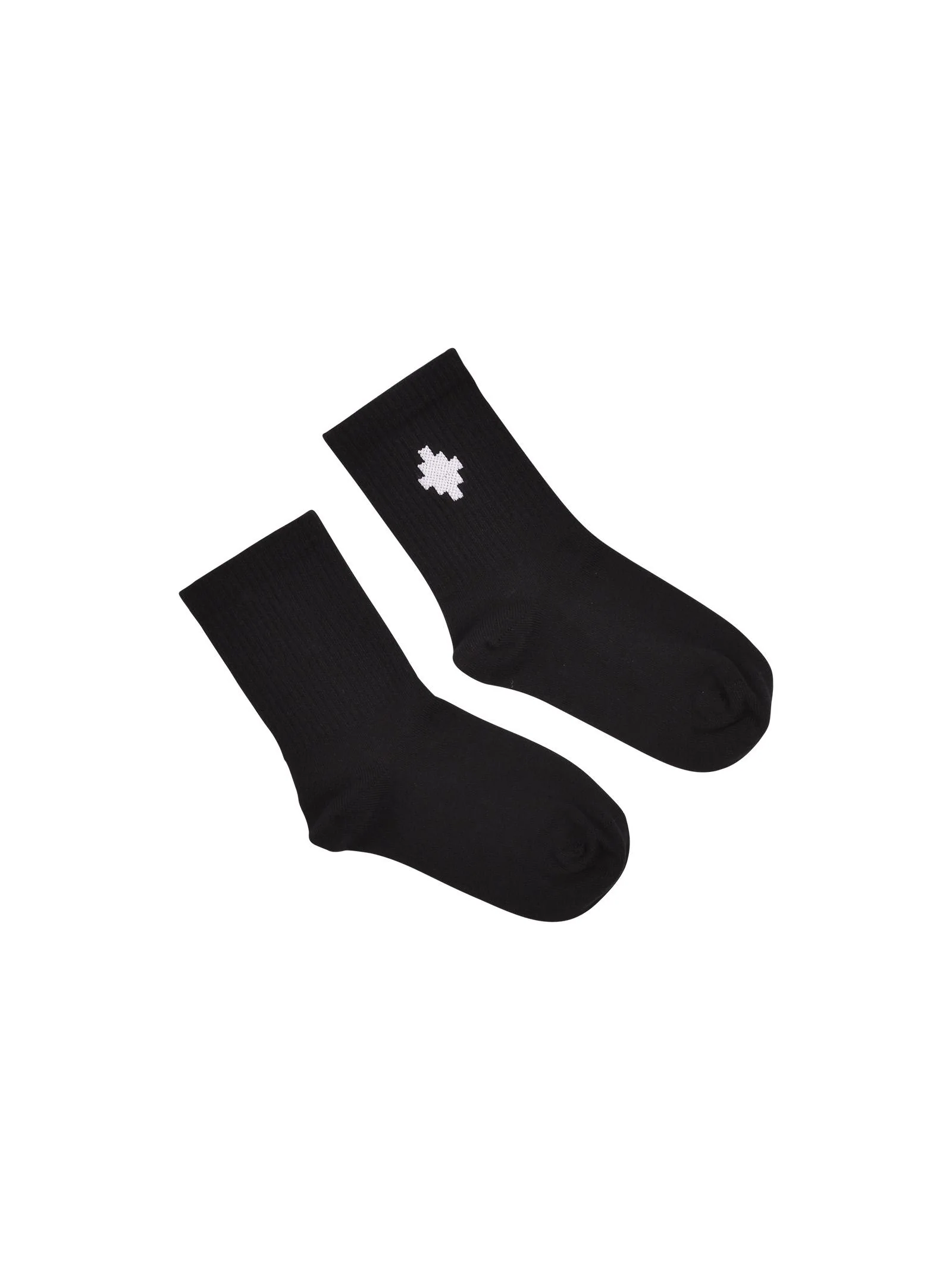 Calzini neri logo midhigh
