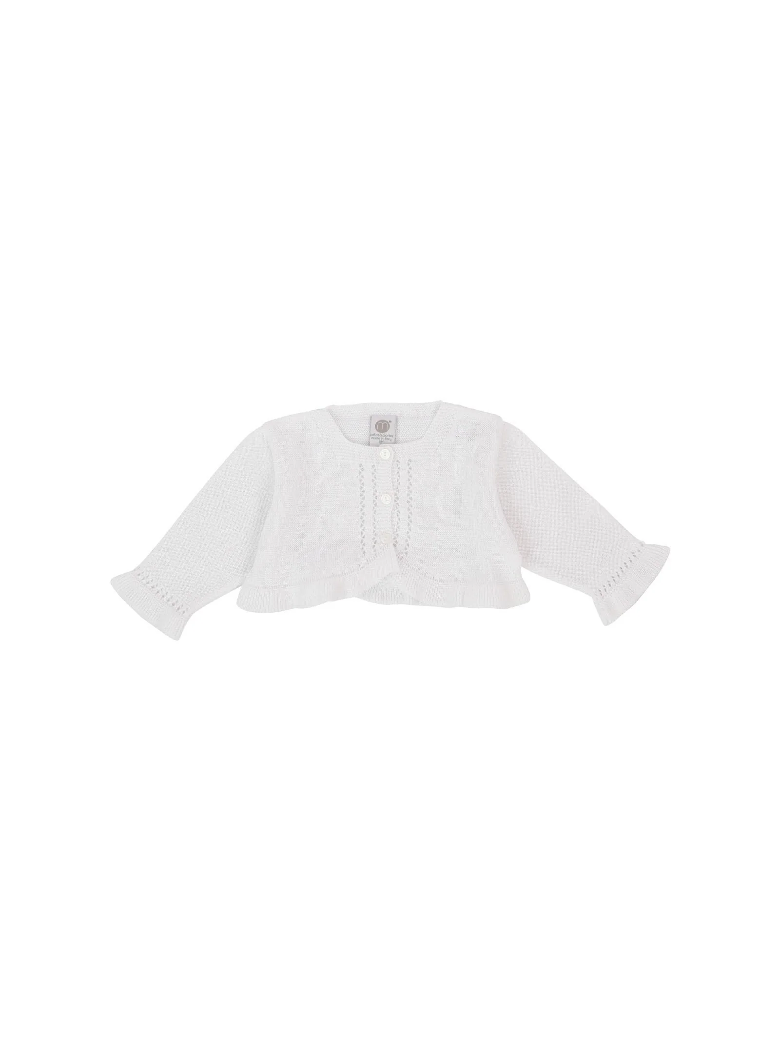 Coprispalle in filo bianco