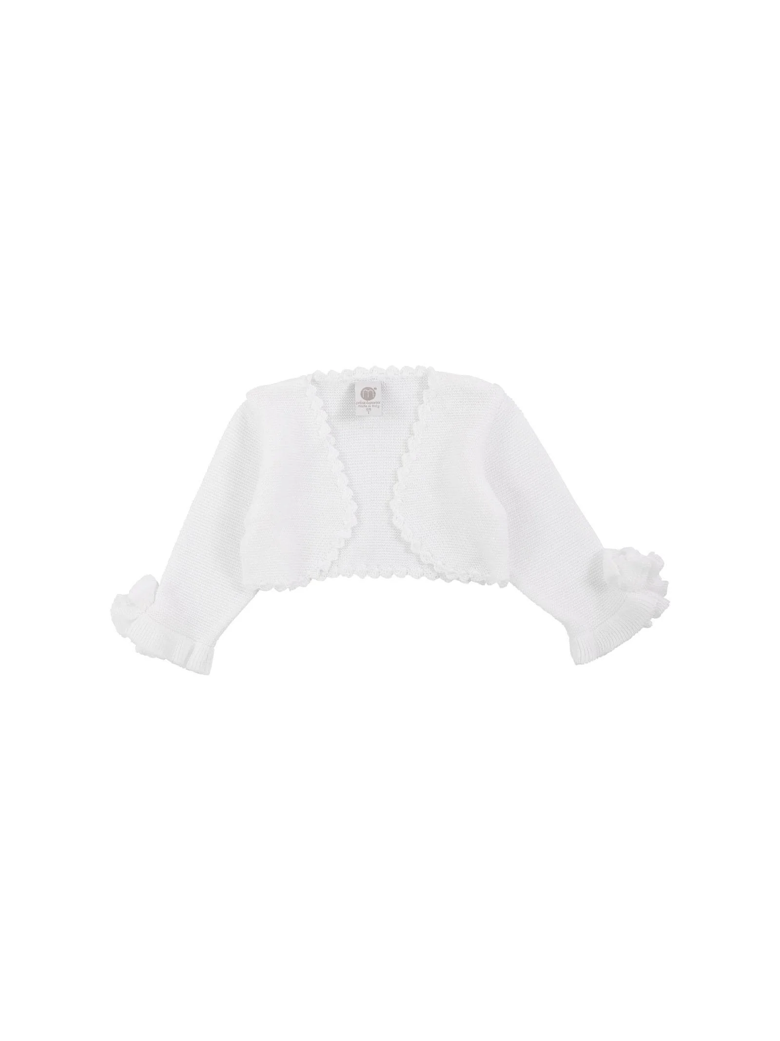 Coprispalle in filo bianco