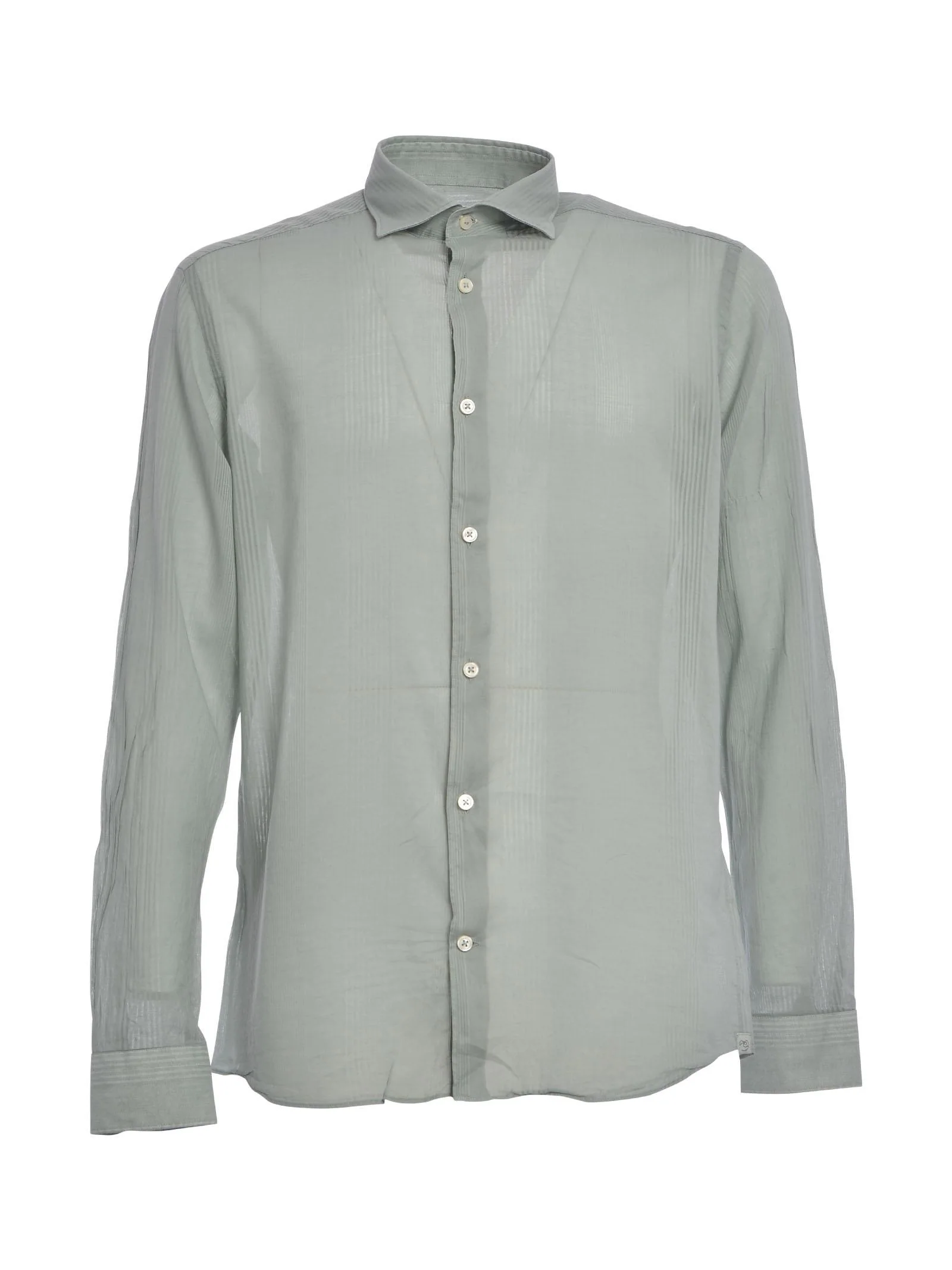 Camicia Luca verde salvia