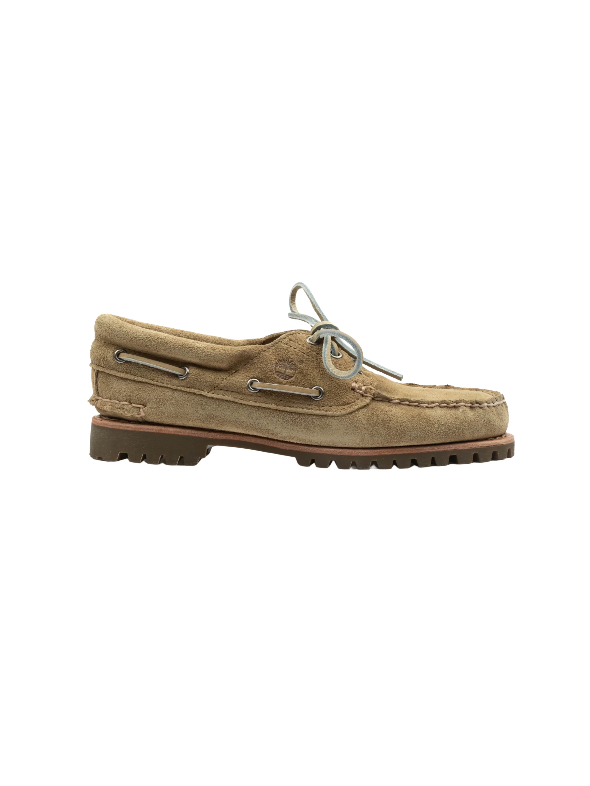 Mocassini "Authentic Boat Shoe Medium" Timbeland in suede beige