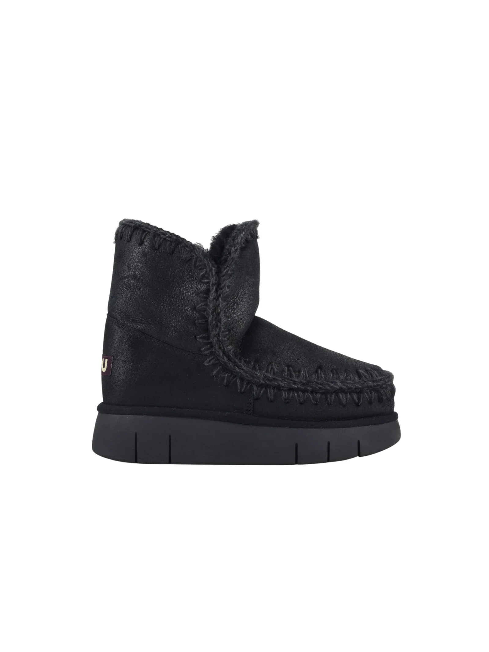 Mou " Eskimo 18 Bounce Special Leather" nero