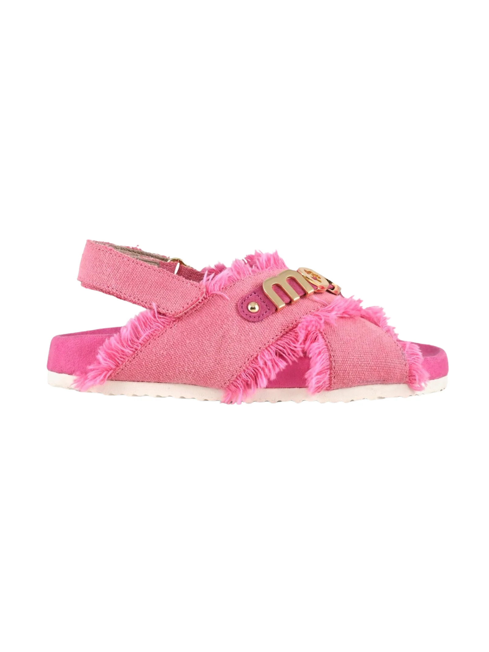Sandali "bio kid recycled canvas" Mou rosa