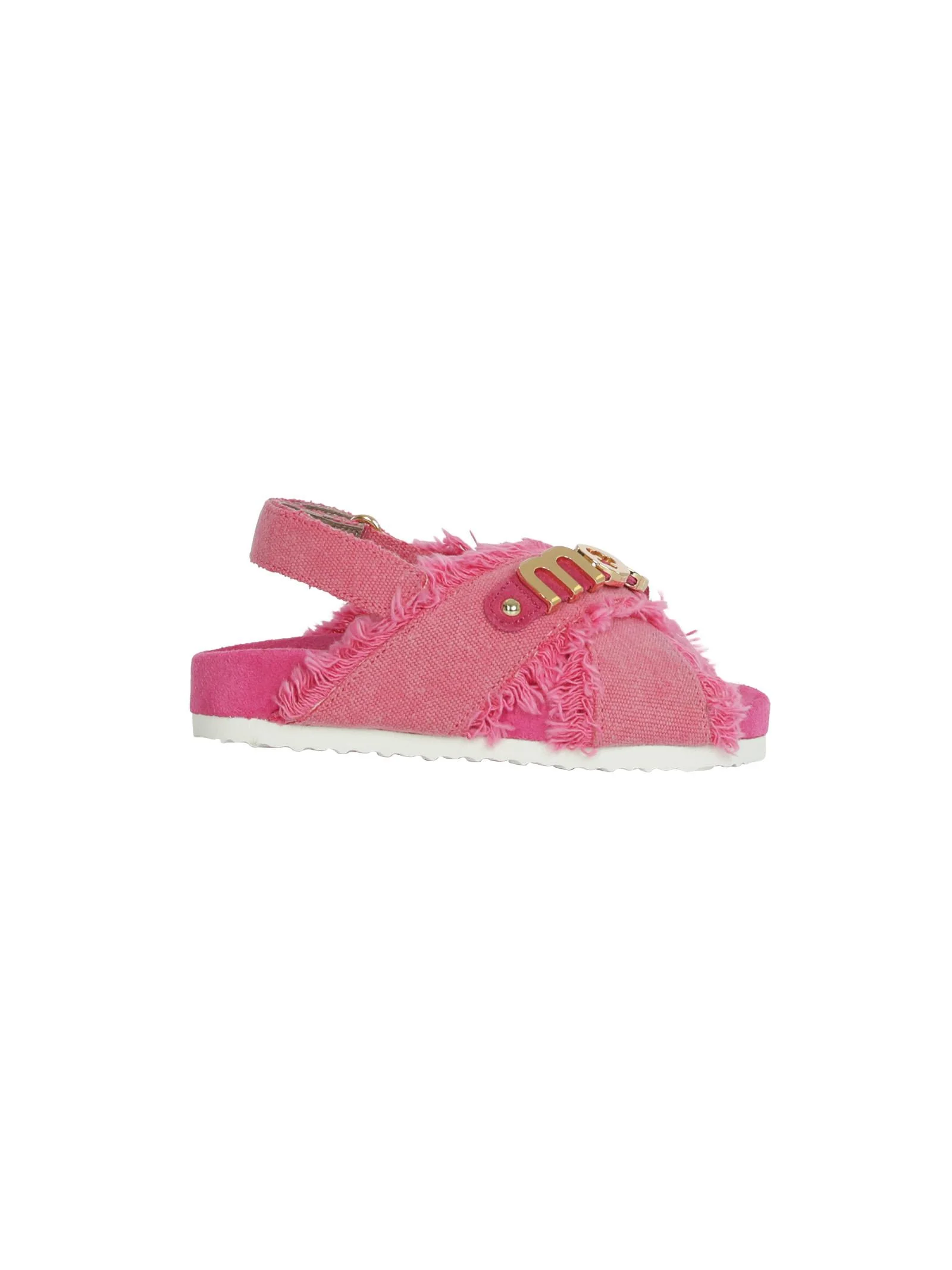 Sandalo criss cross rosa