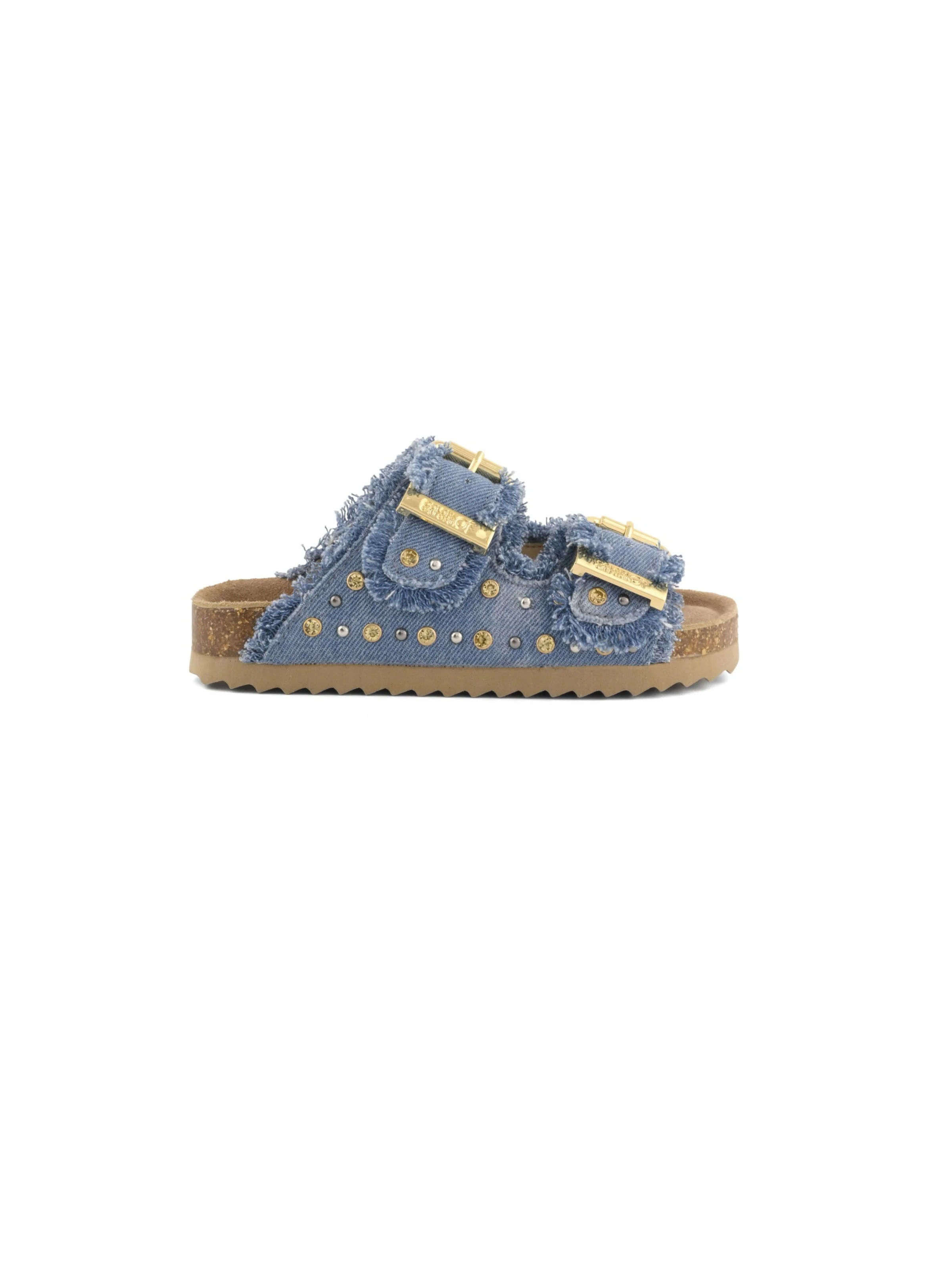 Sandali Colors Of California rosa con strass