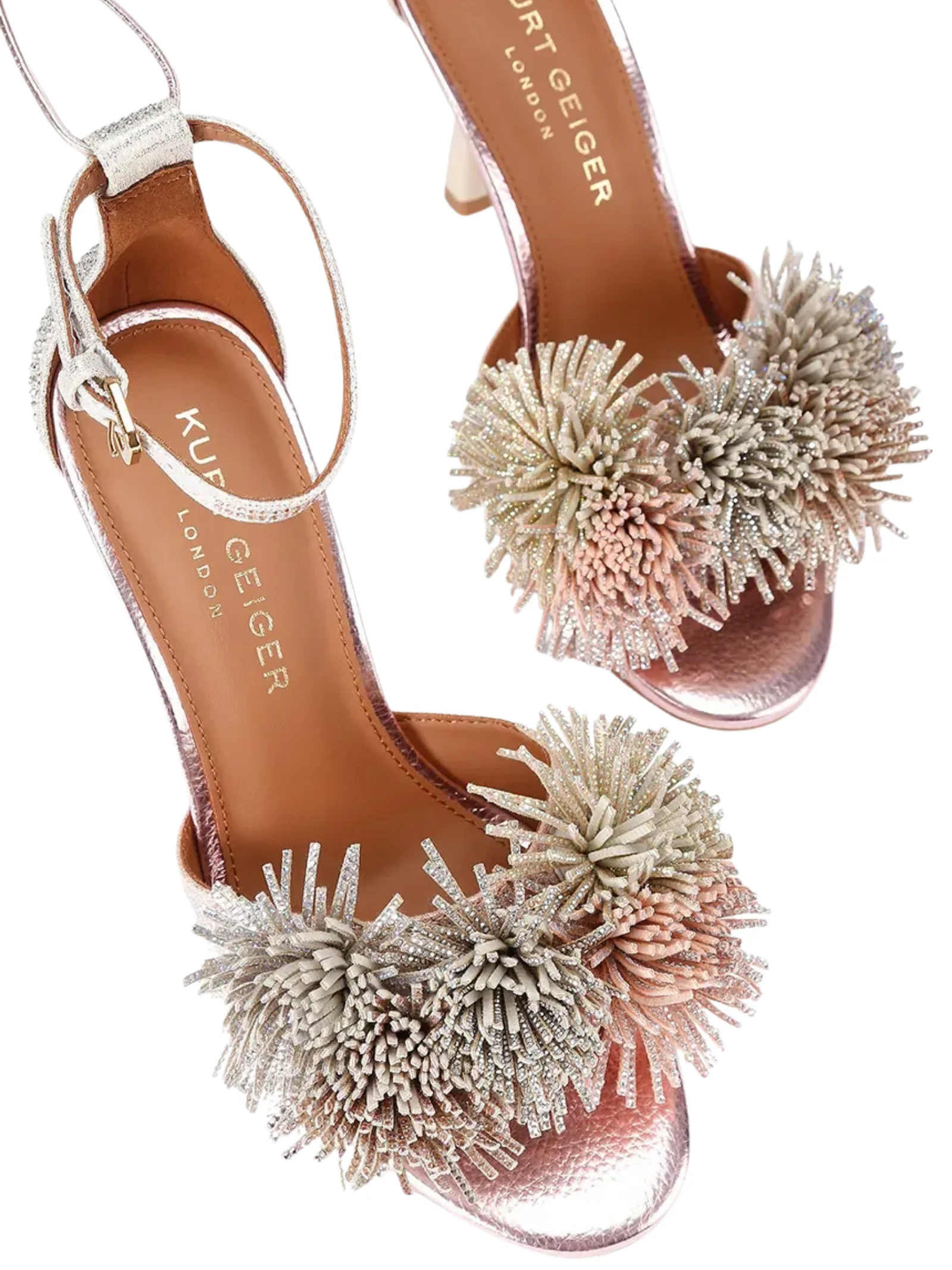 Sandali "Pom pom Ankle Tie Sandal" Kurt Geiger - Image 2