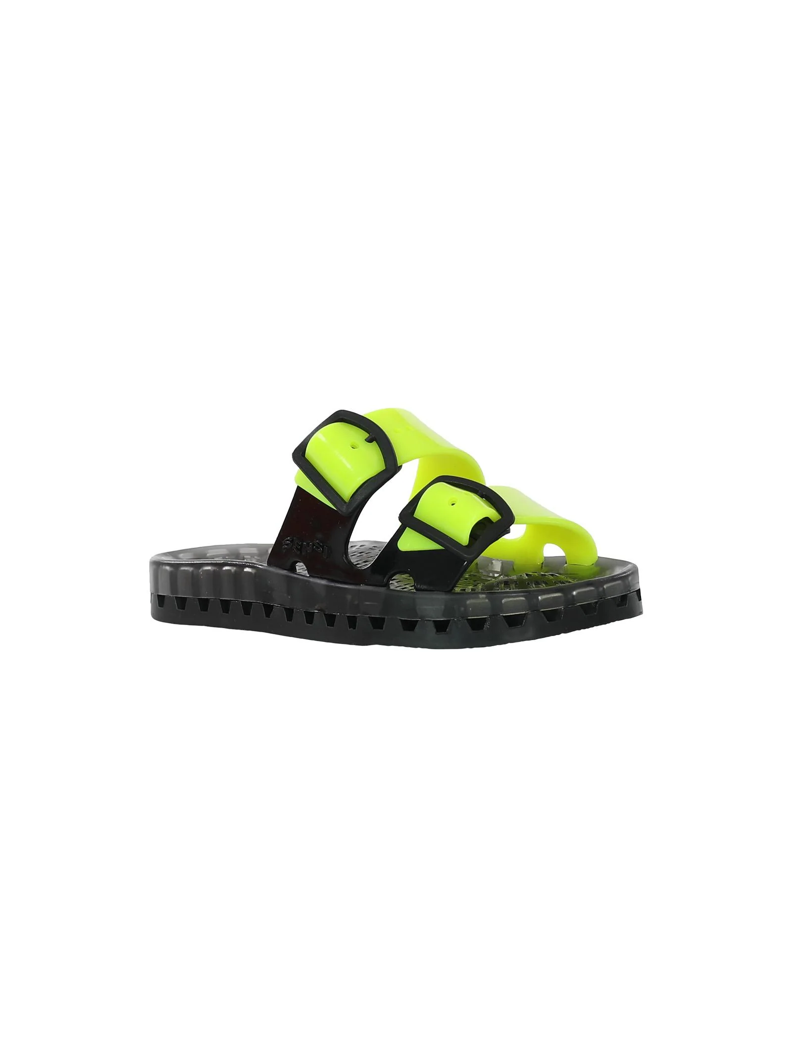Ciabatte Sensi La jolla Black Fluo giallo - Image 2