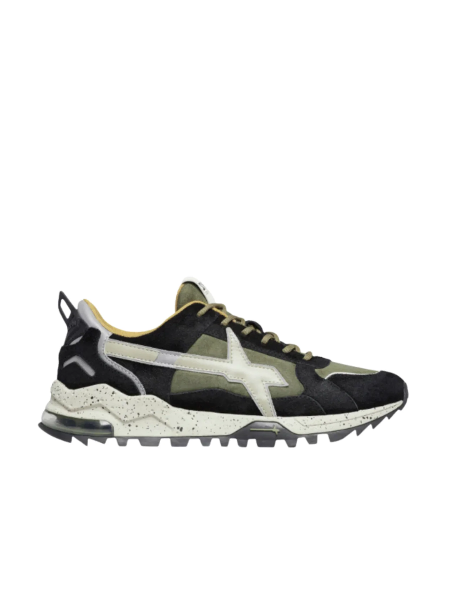 Sneakers "breeze 3-m" W6YZ nere e verde militare