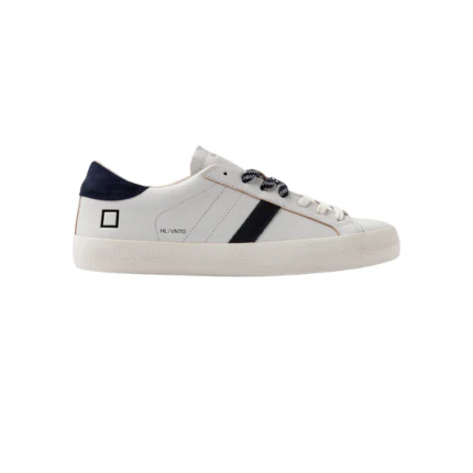 Sneakers "Hill Low Natural" D.a.t.e. bianche e blu