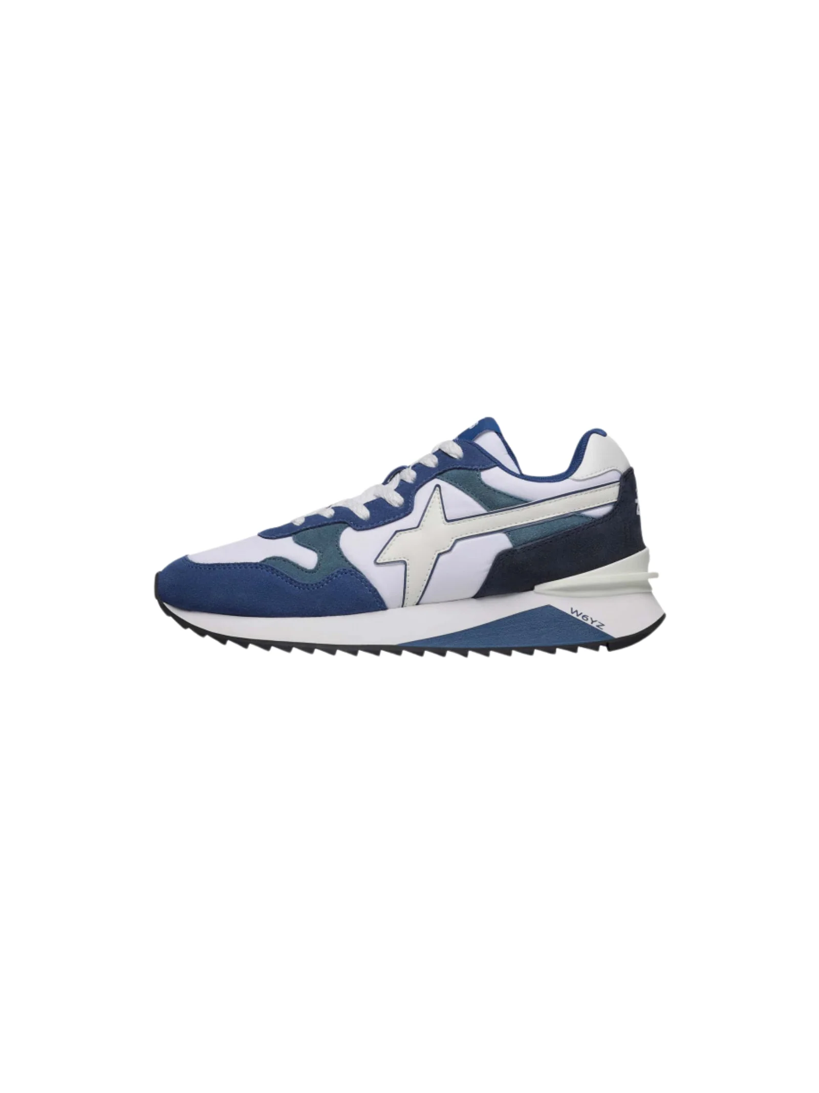Sneakers "yak-m" W6YZ bianche e blu
