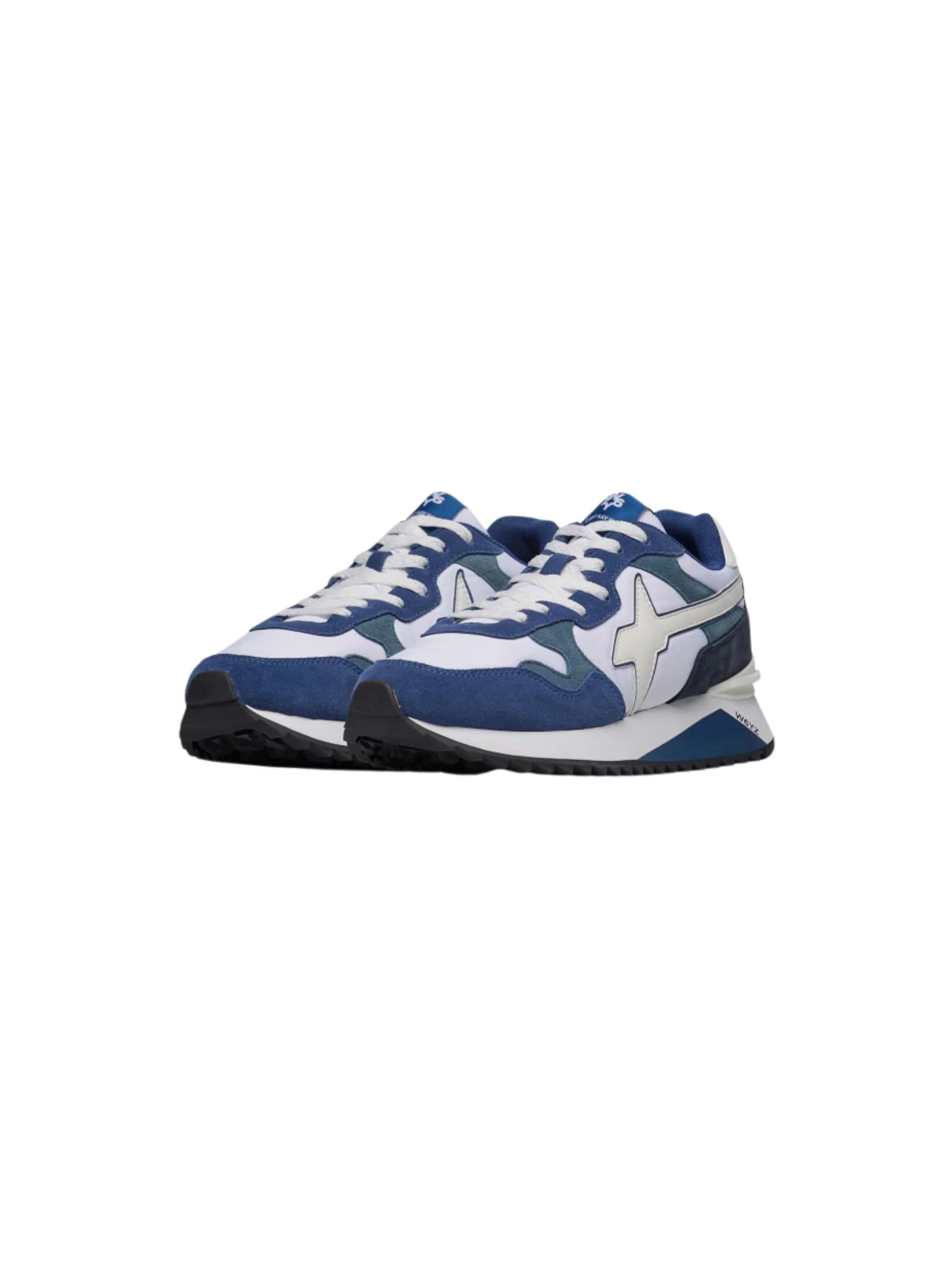 Sneakers "yak-m" W6YZ bianche e blu - Image 2